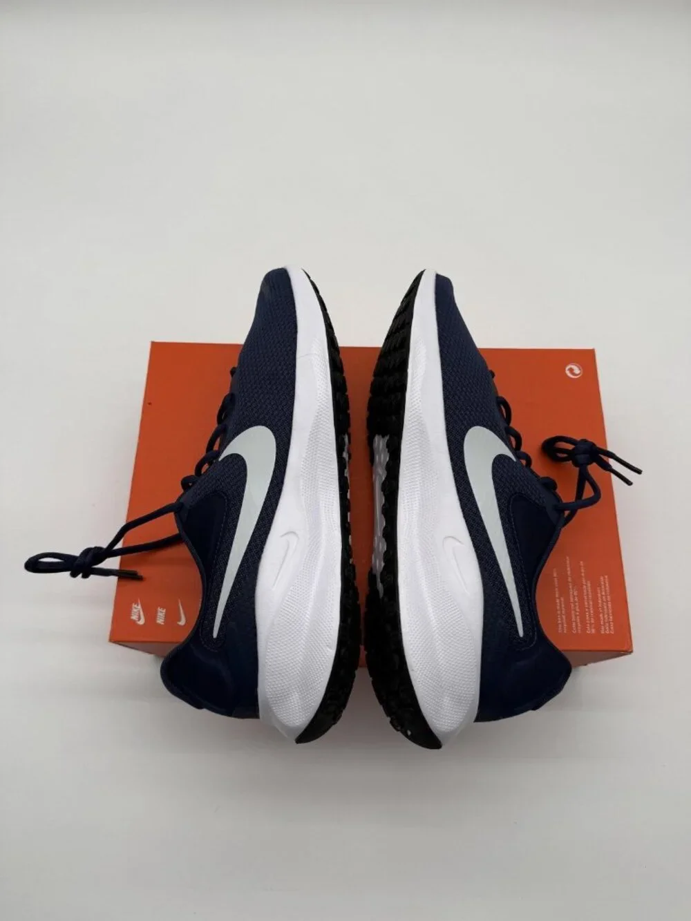 New Nike Revolution 7 Shoes Men's Size 11.5 Blue Running Comfort FB2207 400